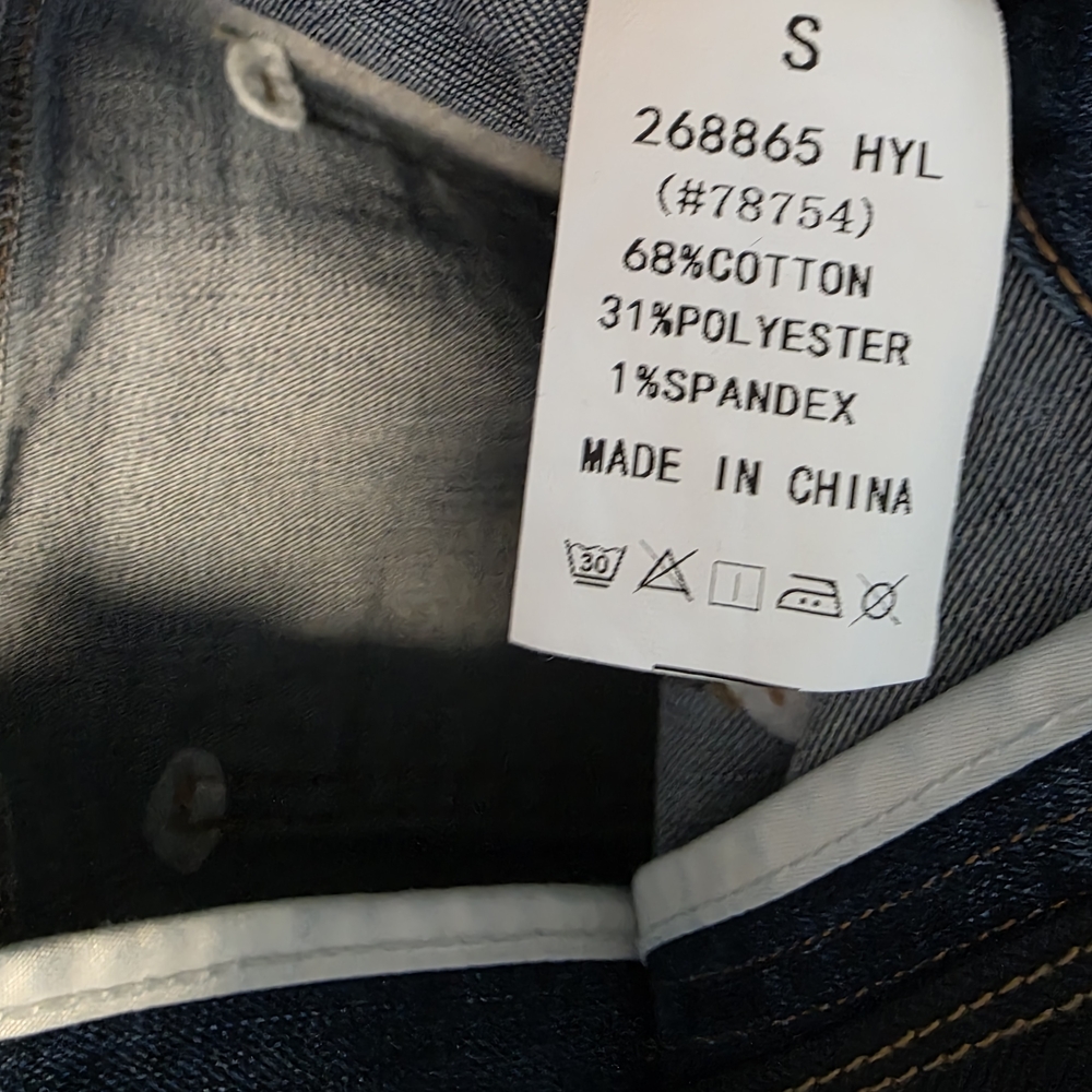 Flamingals Festive Blue Boot Cut Jeans with Holiday Embroidery - Picture 7 of 7